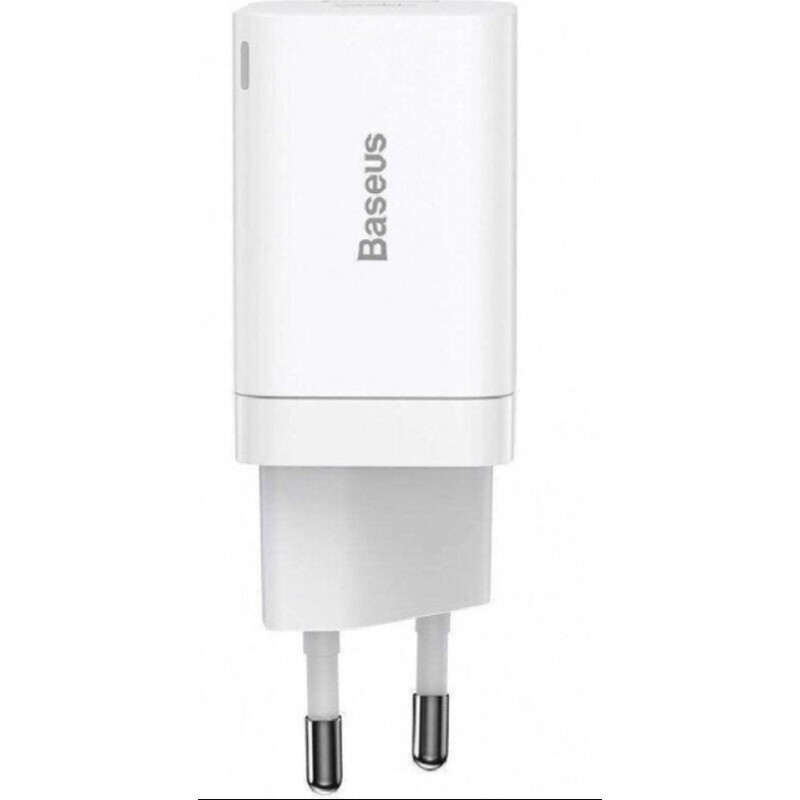 Сетевой адаптер Baseus Super Si Pro Quick Charger Type C+ USB 30W QC+PD