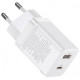 Сетевой адаптер Baseus Super Si Pro Quick Charger Type C+ USB 30W QC+PD