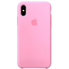 Чохол Silicone Case iPhone X/Xs яскраво-рож