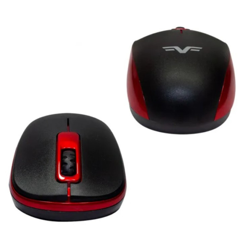 Мышь беспроводная Frime FWMO-220ВR black/red