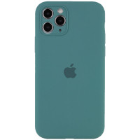 Чехол Silicone Case Camera Protective iPhone 12 Pro Max 6.7'' Зеленый (Pine Green)