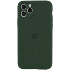 Чехол Silicone Case Camera Protective iPhone 12 Pro Max 6.7'' Зеленый (Cyprus Green)