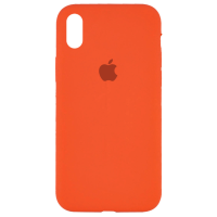 Чехол Silicone Case iPhone X/Xs orange