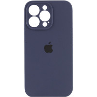 Чохол Silicone Case Camera Protective iPhone 14 Pro Max темно-синій (Midnight Blue)