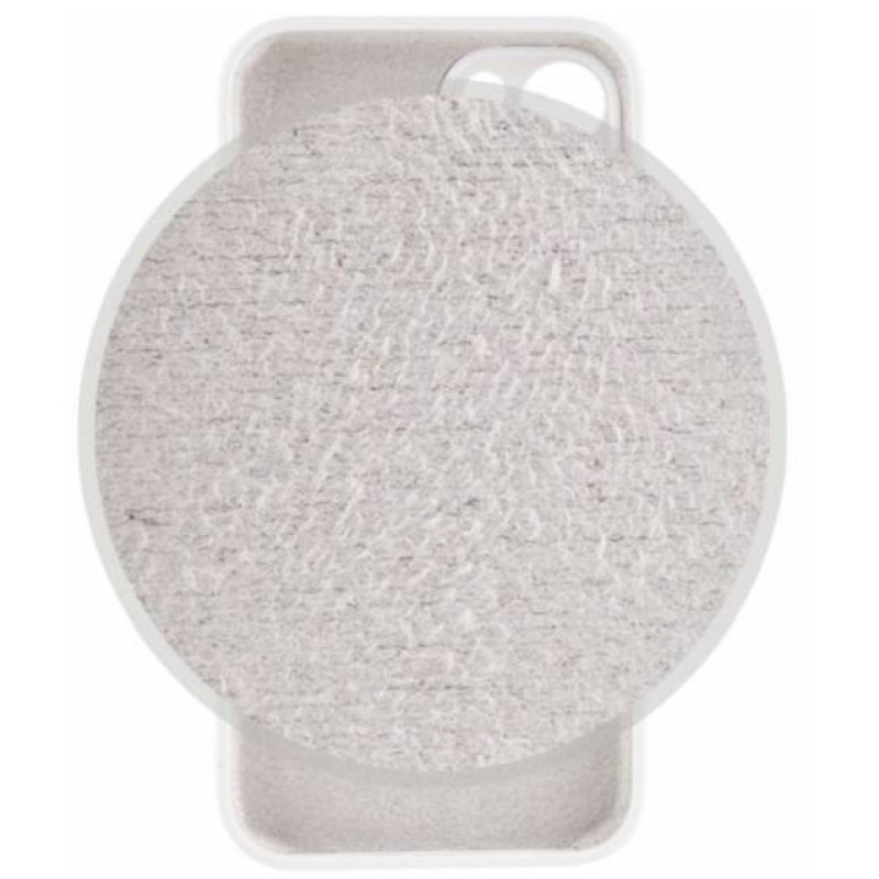 Чехол Silicone Case Camera Protective iPhone 14 Pro Max белый (White)