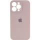Чохол Silicone Case Camera Protective iPhone 14 Pro Max Рожевий (Pink Sand)