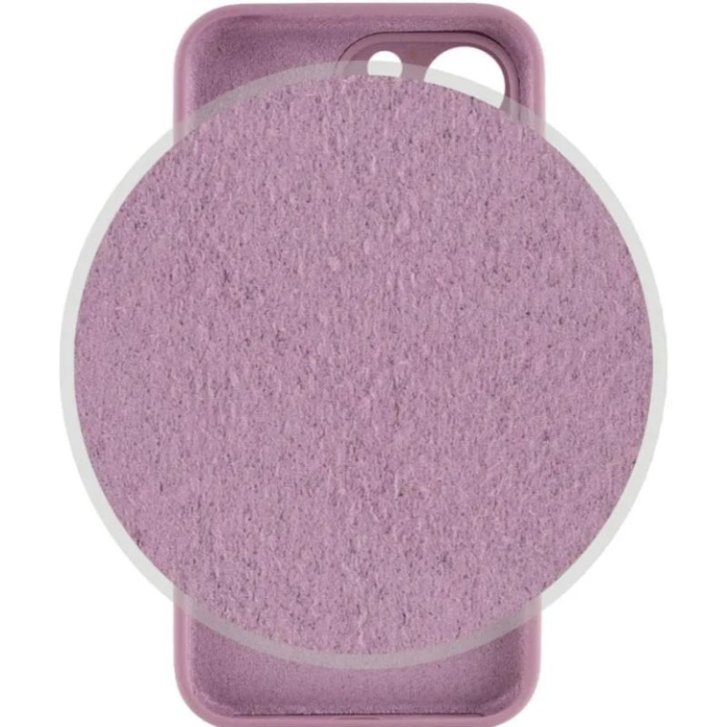 Чехол Silicone Case Camera Protective iPhone 14 Pro Max Лиловый (Lilac Pride)