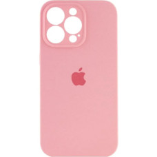 Чехол Silicone Case Camera Protective iPhone 14 Pro Max Розовый (Light Pink)