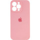Чохол Silicone Case Camera Protective iPhone 14 Pro Max Рожевий (Light Pink)