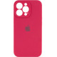 Чохол Silicone Case Camera Protective iPhone 14 Pro Max Червоний (Rose Red)
