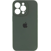 Чохол Silicone Case Camera Protective iPhone 14 Pro Max Зелений (Cyprys Green)