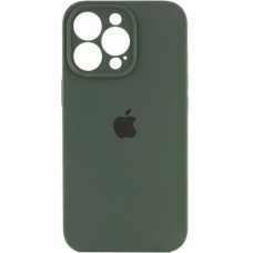 Чехол Silicone Case Camera Protective iPhone 14 Pro Max Зеленый (Cyprys Green)