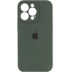 Чохол Silicone Case Camera Protective iPhone 14 Pro Max Зелений (Cyprys Green)