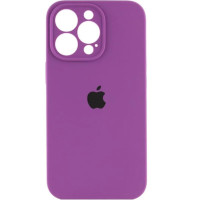 Чехол Silicone Case Camera Protective iPhone 14 Pro Max Фиолетовый (Grape)