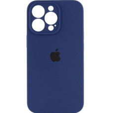 Чехол Silicone Case Camera Protective iPhone 14 Pro Max Синий (Deep Navy)