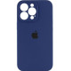 Чехол Silicone Case Camera Protective iPhone 14 Pro Max Синий (Deep Navy)