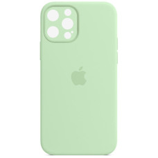 Чехол Silicone Case Camera Protective iPhone 14 Pro Max Зеленый (Pistachio)