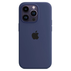 Чехол Silicone Case iPhone 14 Pro Max Синий (Midnight Blue)