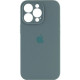Чохол Silicone Case Camera Protective iPhone 14 Pro Max Зелений (Pine Green)
