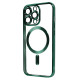 Чехол Shining Case With MagSafe c защитными линзами на камеру iPhone 14 Pro Green