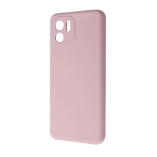 Чехол накладка Silicone Cover Soft Touch ЗК Xiaomi Redmi A1 Пудра