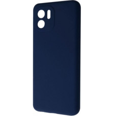 Чехол накладка Silicone Cover Soft Touch ЗК Xiaomi Redmi A1 Темно-синий
