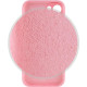 Чехол Silicone Case Camera Protective iPhone 14 Розовый (Light Pink)