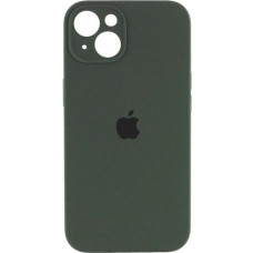 Чехол Silicone Case Camera Protective iPhone 14 Зеленый (Cyprus Green)