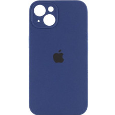 Чехол Silicone Case Camera Protective iPhone 14 Синий (Deep Navy)