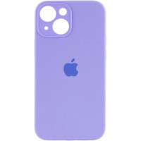 Чохол Silicone Case Camera Protective iPhone 14 Бузковий (Dasheen)