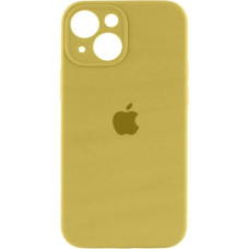 Чохол Silicone Case Camera Protective iPhone 14 Жовтий (Mellow Yellow)