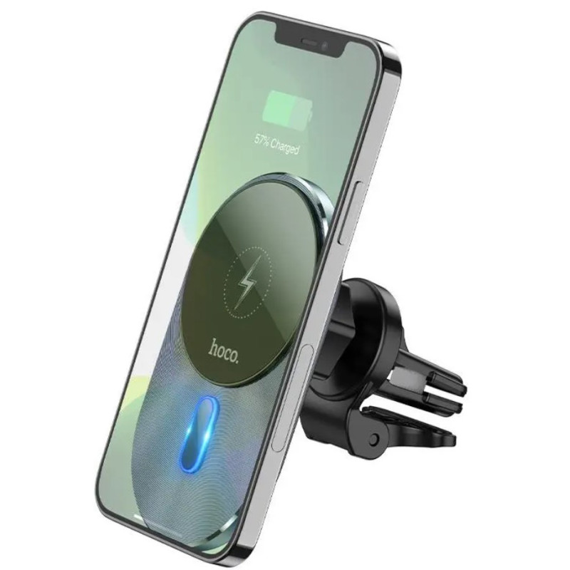 Автодержатель Hoco CA91 с беспроводной зарядкой Car Wireless Charger
