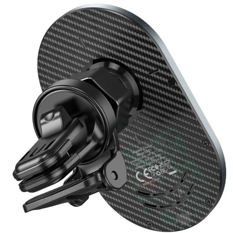 Автодержатель Hoco CA91 с беспроводной зарядкой Car Wireless Charger