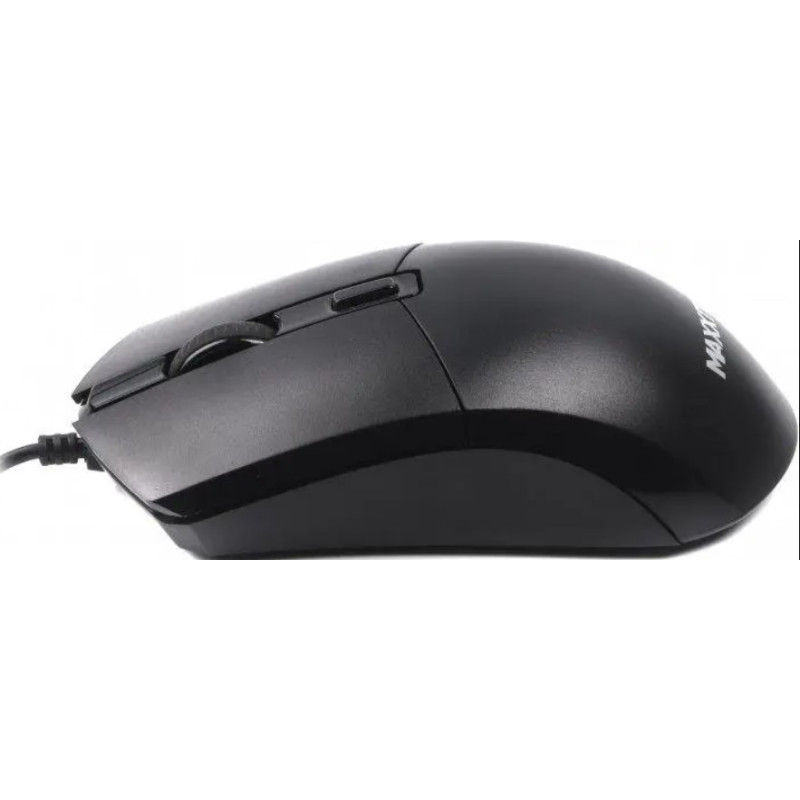 Мышь проводная Maxxter Mc-331 black