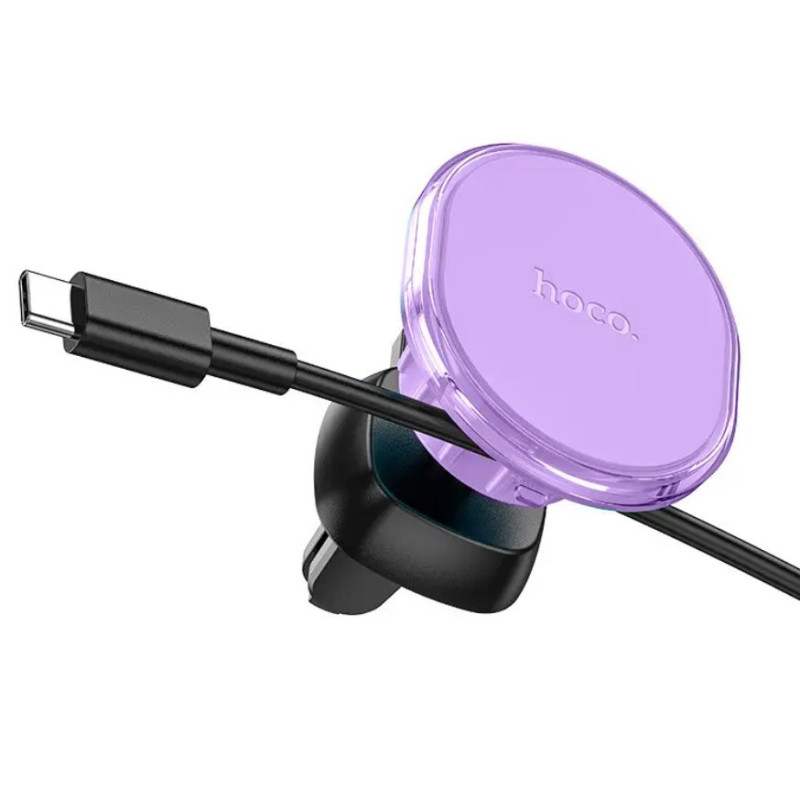 Автодержатель Hoco H1 Crystal purple