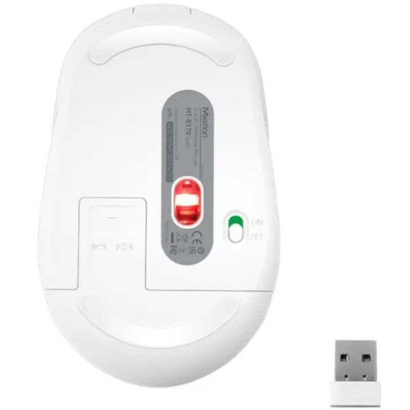 Мышь беспроводная Meetion R570 Серая