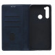 Чехол книжка  Business leather Xiaomi Redmi Note 8T Темно-синий