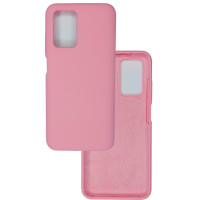 Чохол накладка Silicone Cover Soft Touch ЗК  Xiaomi Redmi 10 Рожевий