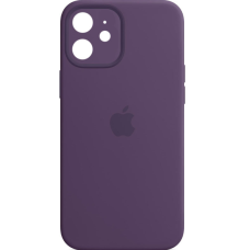 Чехол Silicone Case Square Full+Camera iPhone 11 темно-фиолетовый