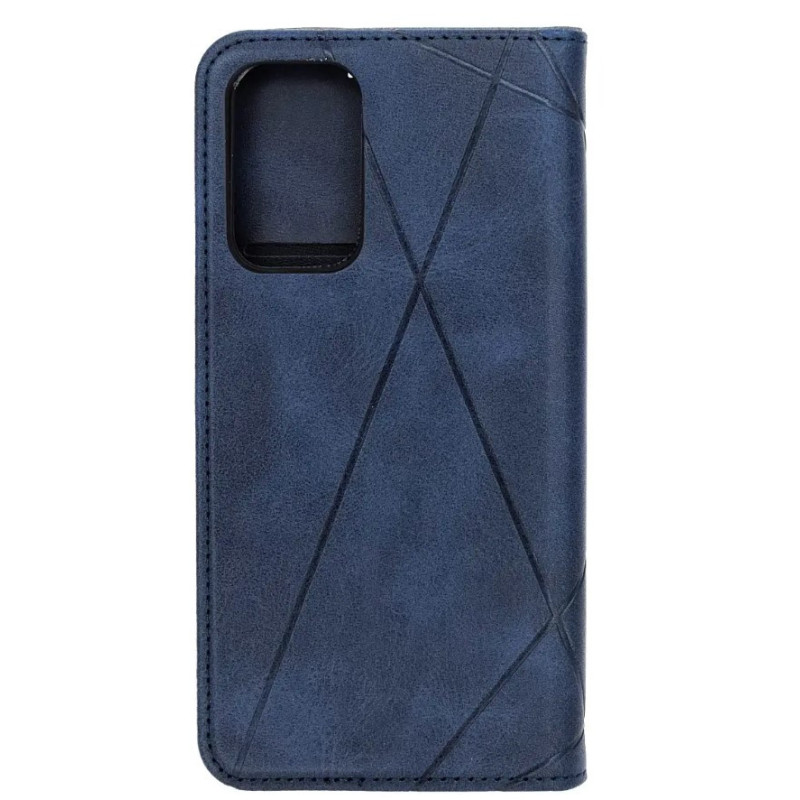 Чехол книжка Business leather Samsung A53 5G Темно-синий