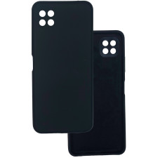 Чохол накладка Silicone Cover Soft Touch ЗК Samsung A22 5G Чорний
