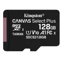 Карта пам'яті Micro SD Kingston 128 Gb Class 10 Canvas Select+