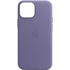 Чехол Leather Case original +MagSafe iPhone 12 Pro Max light blue