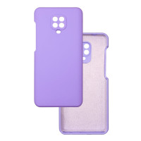 Чехол накладка Silicone Cover Soft Touch ЗК Xiaomi Redmi Note 9s/Pro/Max Лаванда