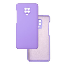 Чехол накладка Silicone Cover Soft Touch ЗК Xiaomi Redmi Note 9s/Pro/Max Лаванда