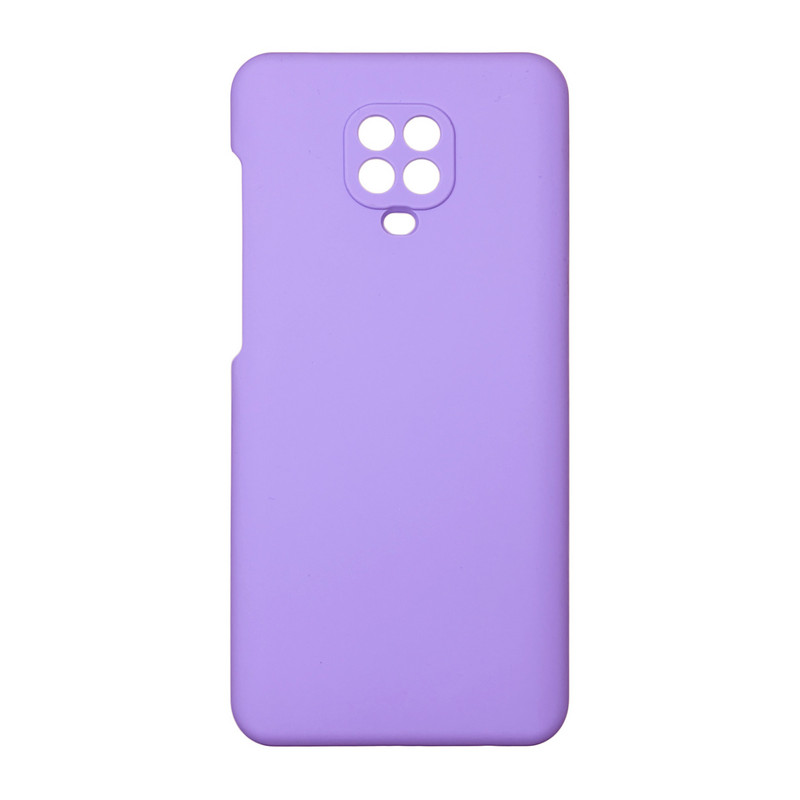 Чехол накладка Silicone Cover Soft Touch ЗК Xiaomi Redmi Note 9s/Pro/Max Лаванда