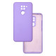 Чехол накладка Silicone Cover Soft Touch ЗК Xiaomi Redmi Note 9 Лаванда