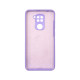Чехол накладка Silicone Cover Soft Touch ЗК Xiaomi Redmi Note 9 Лаванда