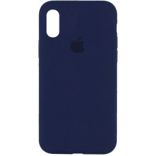 Чохол Silicone Case iPhone Xr темно-синій