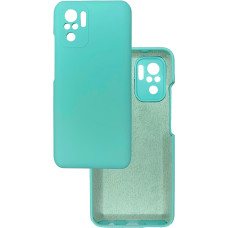 Чехол накладка Silicone Cover Soft Touch ЗК Xiaomi Redmi Note 10 (4G) / 10S / Poco M5s Тиффани